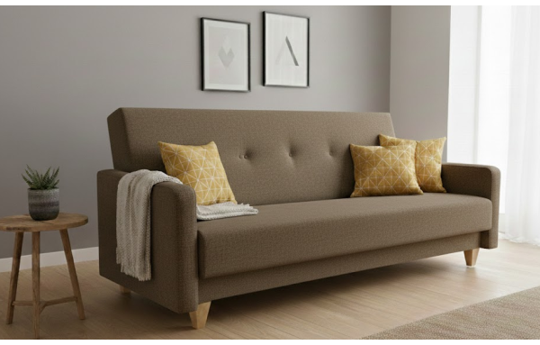 Wersalka Adam inari 23 na sprężynach z funkcją spania i pojemnikiem